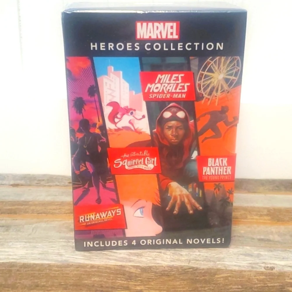 NEW Marvel hero chapter book set